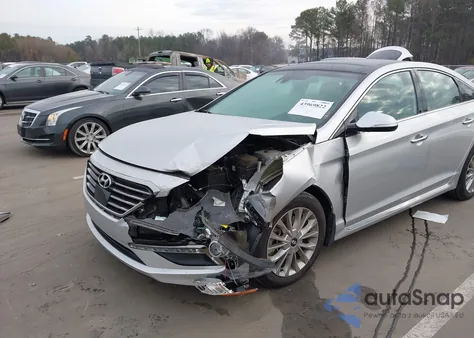 2015 Hyundai Sonata Limited from USA, damaged, VIN 5NPE34AFXFH237274